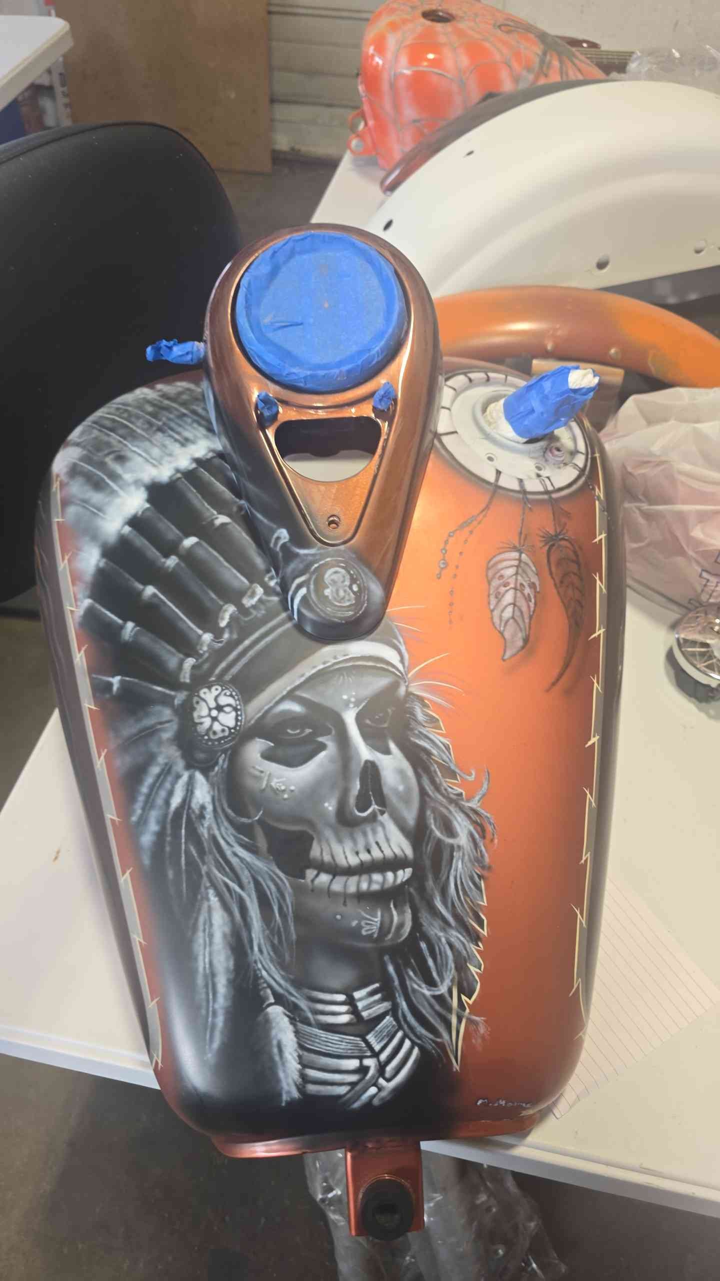Indian Tribute Tank