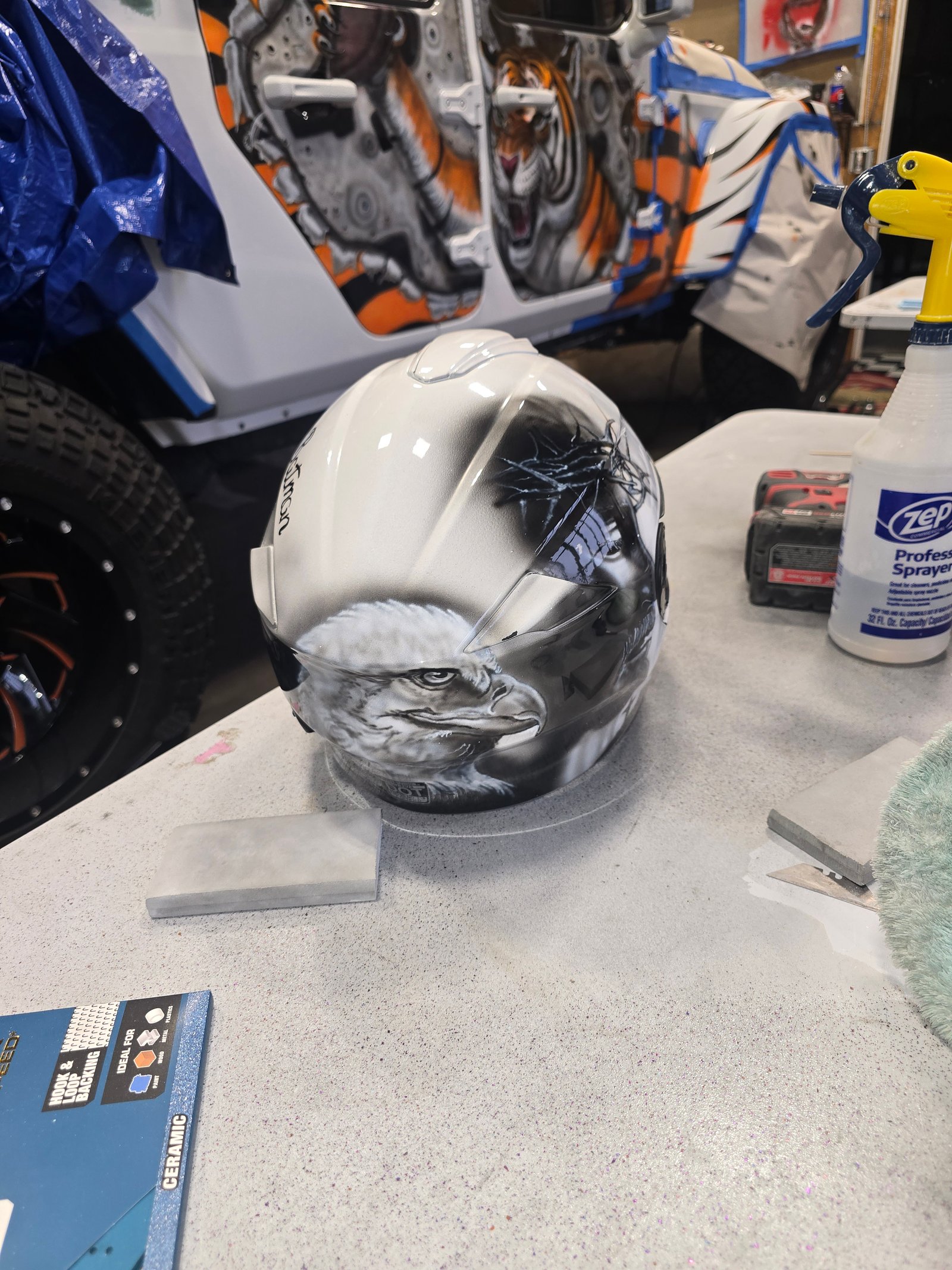 Jesus Motorcycle Helmet
