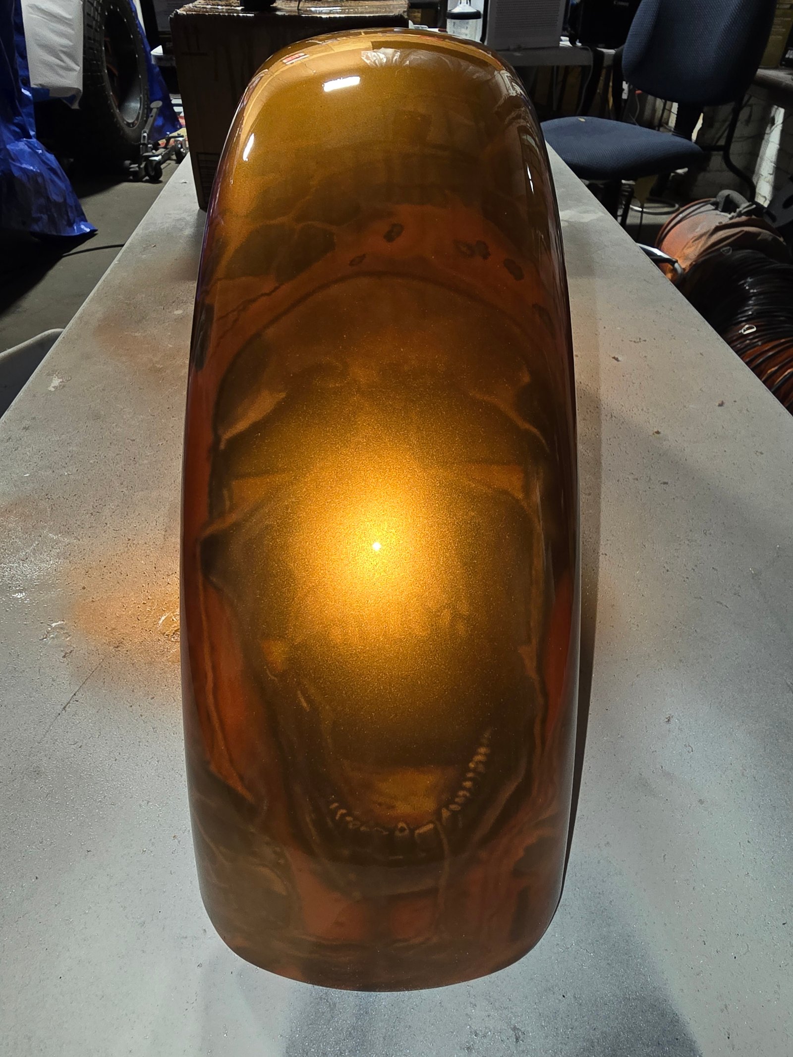 Ghosted Lava Bike Rear Fender